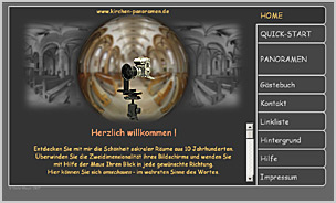 Website www.kirchen-panoramen.de